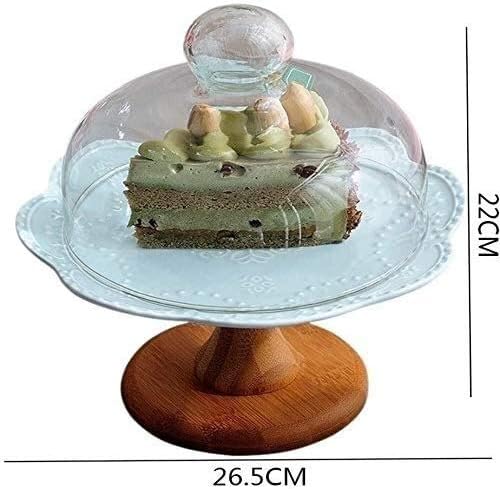 YYDD Európai Torta Állvány Búra, Torta Birtokosai 26,5 cm Snack Rack, lakberendezési Desszert Szendvics