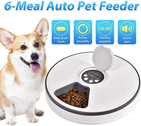 SHYPT Kerek Automatikus Pet Etető Élelmiszer-Adagoló a Kutyák, Macskák & Kis Állatok Funkciók Elrendezése
