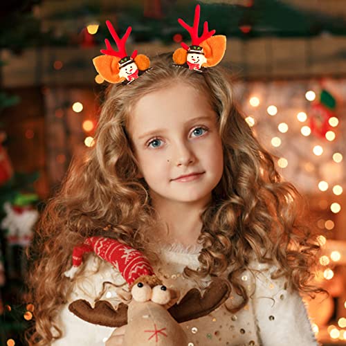 Karácsonyi Gyermek Fejdísz Aranyos Ünnep hajcsat Santa hajcsat Kislány Fejdísz Klip Meghatározott Karácsonyi