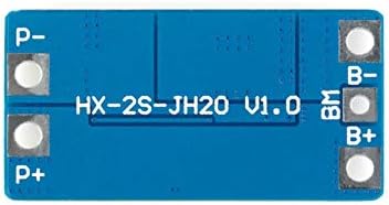 2DB 2-ES li-ion vagy Lítium 10A 7.4 V 18650 Akku Töltő Fórumon 8.4 V Egyensúly Funkció Töltő Védelmi Modul