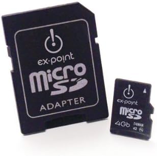 ExPoint 4 gb-os MicroSDHC Kártya SD Adpater