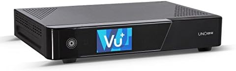VU+ Uno 4K SE 1x DVB-S2 FBC Twin Tuner Linux Satellitenreceiver (UHD, 2160p) Schwarz