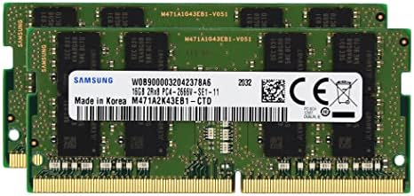 Sam Eredeti 32GB (2x16GB) DDR4 2666MHz PC4-21300 SODIMM 2Rx8 CL19 1.2 v 260-PIN Laptop Notebook Memória