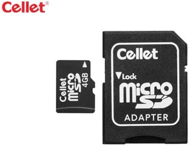 Cellet MicroSD 4GB Memória Kártyát a T-Mobile SGH-T739 Telefon SD Adapter.