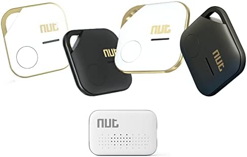 Nutale kulcskereső, NutPro 4Pack + Mini 1Pack, Bluetooth Nyomkövető Elem Lokátor kulcstartó a Kulcsok