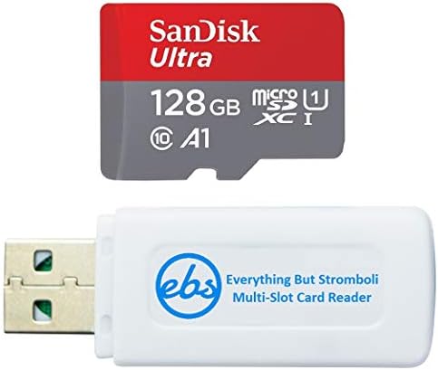 128GB SanDisk Memóriakártya Ultra MicroSD Dolgozik a Samsung A20s, A71 5G, a51-es 5G mobiltelefon (SDSQUA4-128G-GN6MN)