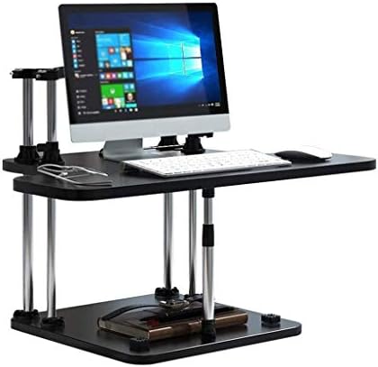 LEPSJGC Számítógép Emelő Asztal, Asztali Számítógép Monitor Heightening Állvány Összecsukható Támogatás