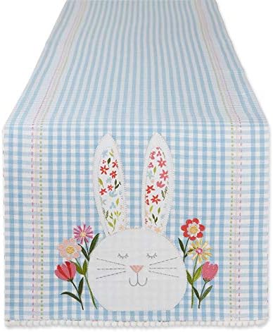 DIL Húsvéti Alapokat Konyha Gyűjtemény, Megfordítható asztali Futó, 14x72, Boldog Bunny