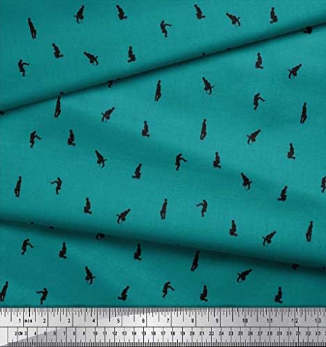 Soimoi Pamut Jersey Szövet Táska,Esernyő & Férfiak Shirting Nyomtatási Anyag által Udvaron 58 cm Széles