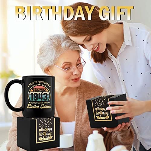 Henghere 80-adik Születésnapi Ajándékok Férfiaknak a Nők, Boldog 80 Éves Születésnapi Ajándékok, 80-adik