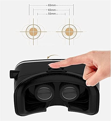 FEDRUI VR Headset, 3D Szemüveg, Szemüveg HD Virtuális Valóság Headset, Virtuális Valóság Szemüveg Kényelmes