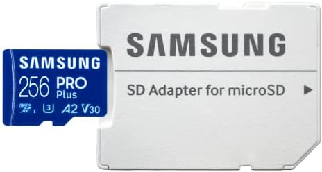 Samsung Pro Plus 256 gb-os MicroSDXC Memória Kártya Samsung Galaxy Tab A8 10.5, Fül A7-Lite, Fül S7 FE,