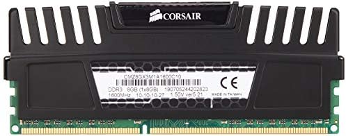 Corsair CMZ8GX3M1A1600C10 Vengeance 8GB (1x8GB) DDR3 1600 MHz (PC3 12800) Asztali Memória 1,5 V