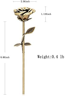 BAOWIQI Szilárd Retro Rozsdamentes Acél Dekoratív 3D-s Rózsa Virág Hamvasztás Urnák a Hamu Emberi Kisállat