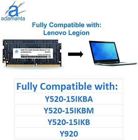 Adamanta 32GB (2x16GB) Laptop Memória bővítés, Kompatibilis a Lenovo Légió, IdeaCentre, IdeaPad, ThinkCentre