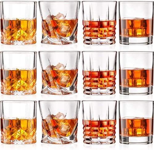 Mimorou 12 Db Bourbon Szemüveg Régimódi Whiskey 10 oz Sziklák Koktél Kristály Barglasses Meghatározott