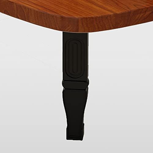 Összecsukható Asztal，Összecsukható négyszögletes Asztal Lekerekített Sarkok karcálló Vízálló, Könnyen