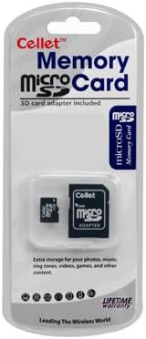 Cellet MicroSD 4GB Memória Kártya Garmin nuvi 500 Telefon SD Adapter.