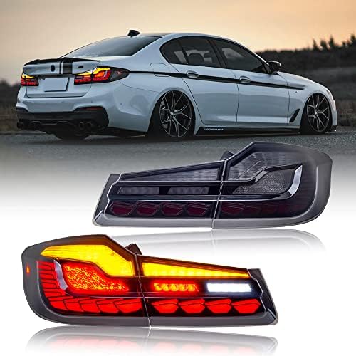 T T-ABC LED-es hátsó Lámpák Kompatibilis BMW 5-ös Sorozat G30 G38 hátsó lámpa 2018 2019 2020 2021 2022