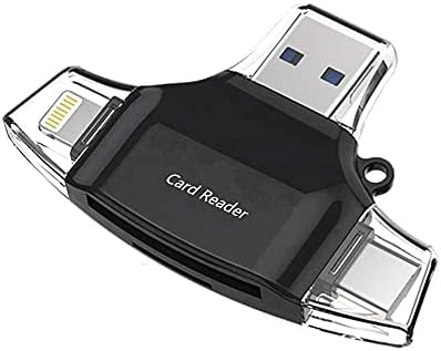 BoxWave Smart Modul Kompatibilis TCL 408 - AllReader SD Kártya Olvasó, microSD Kártya Olvasó SD-Kompakt