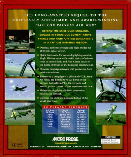 Európai Légi Háborúk (Jewel Case) - PC