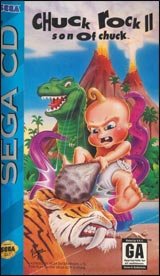 Chuck Rock Ii: Fiam, Chuck (Sega Cd, 1993)