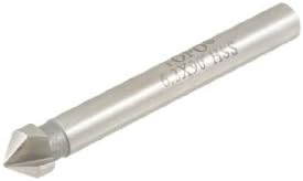 Aexit Faáru 6,3 mm-es Speciális Eszköz, Forgácsolási Átm 90 Fokos Egyenes Furat Letörés Vágó Modell:97as599qo741