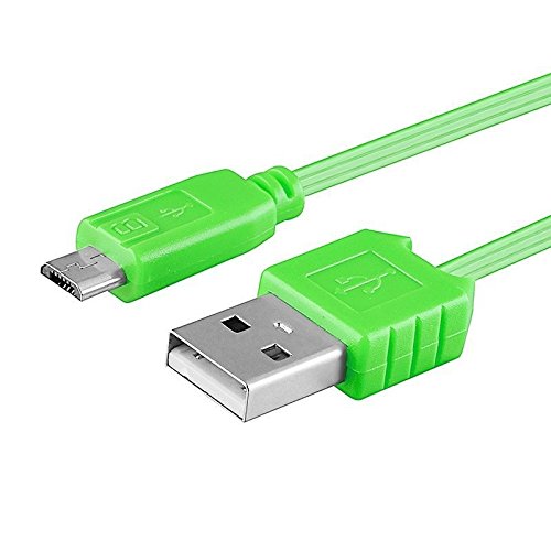 Zöld Micro USB húzza vissza Töltő Kábel+Kék Bőr Esetben a Microsoft xBox