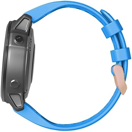 KFAA 22MM Watchband Pántok a Garmin Fenix 6S 6SPro Nézni gyorskioldó Szilikon Easy Fit Csukló Zenekarok
