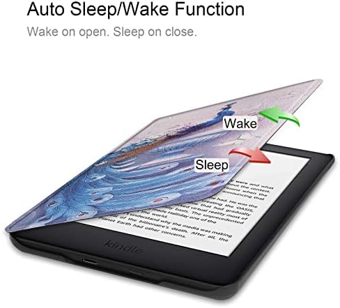 Esetben a Kindle (Illik 7. Generációs 2014 Egyetlen, Modell:WP63GW) Automatikus Wake/Sleep, Vízálló védőburkolat