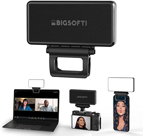 BIGSOFTI - Hordozható Mini Lágy Fény a Jobb Kamera Fényképezés & Videót. Nincs Több Terjedelmes Önarckép
