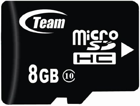 8 gb-os MicroSDHC Class 10 Csapat Nagy Sebesség 20 MB/Mp Memória Kártya. Villámgyors Kártya LG 620 PLETYKA