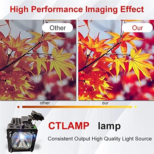 CTLAMP A+ Minőség XL-5200 Csere Projektor Lámpa Izzó Ház Kompatibilis Sony KDS-50A2000 KDS-50A2020 KDS-50A3000