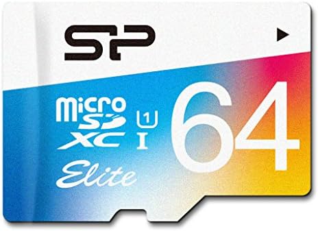Silicon Power MicroSDXC 64GB UHS-1 Class10, Elit Flash Memória Kártya (SP064GBSTXBU1V20SP)