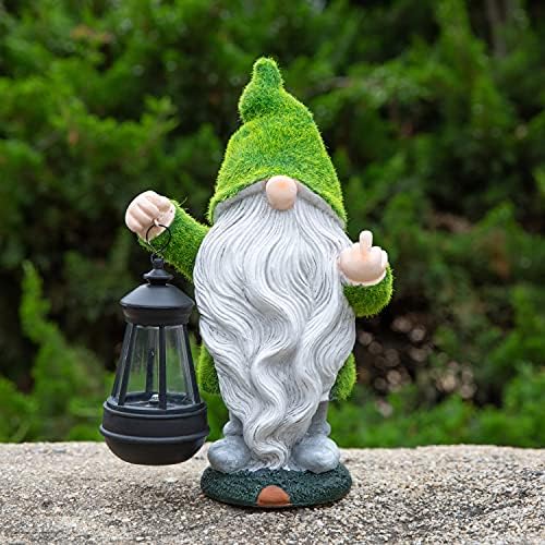Özönlöttek Kert Kerti Törpe Szobrok Dekoráció Napelemes Lámpák ,Nagy Vicces Gnome Kerti Figurák a Külső