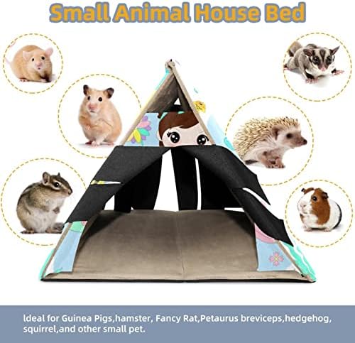 Tengerimalac House Bed, Nyúl Nagy Rejtekhely, Kis Állatok Fészek Hörcsög Ketrec Élőhelyek Aranyos Unikron