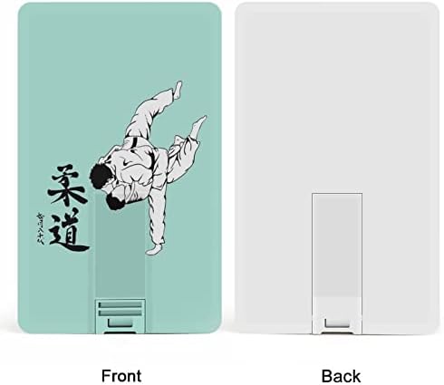 Japán Judo USB Flash Meghajtó Személyre szabott Hitel-Kártya Meghajtó Memory Stick USB Kulcs Ajándékok