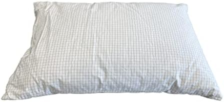 WOREMOR Földelés párnahuzat Kényelmes Alvás érdekében Tett Kanadában-Ezüstös Pamut Szövet -Földelő Készlet-Ezüstös