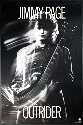 JIMMY PAGE OUTRIDER VINTAGE 1988 PROMO POSZTER