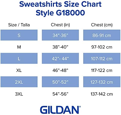 Gildan Felnőtt Sleeve Pulóver, Stílus G18000
