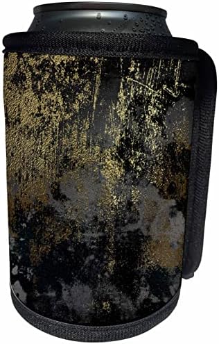 3dRose Modern Fekete-Kép Arany Karcolás Absztrakt - Lehet Hűvösebb Üveg Wrap (cc_354324_1)