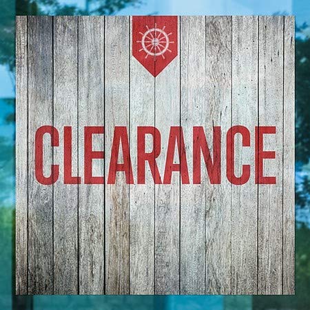 CGSignLab | Clearance -Tengeri Fa Ablak Ragaszkodnak | 12x12