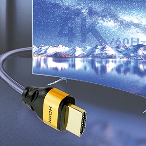 A Mini HDMI-HDMI Kábel 30FT, Nagy Sebességű 4K-60Hz HDMI 2.0 Kábel, Kompatibilis Fényképezőgép, Videokamera,