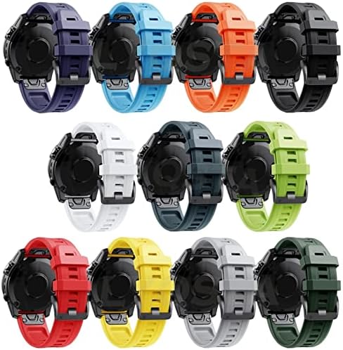 EGSDSE Szilikon gyorskioldó Watchband Szíj, A Garmin Ösztön 2 Fenix 7 7 X 6 6X 5X Pro Smartwatch 26 22