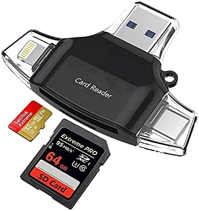 BoxWave Smart Modul Kompatibilis BLU G51 Plusz (Smart Modul által BoxWave) - AllReader SD Kártya Olvasó,