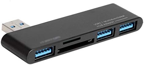 TWDYC Hordozható 5 az 1-ben USB 3.0 HUB Elosztó Átalakító 5Gbps USB 3.0 SD TF Kártya Adapter Asztali Laptop