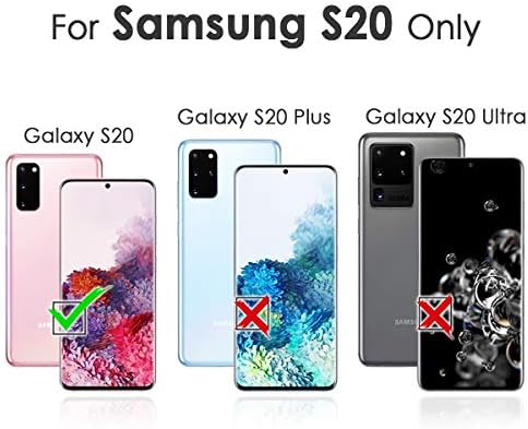 a Samsung S20, a Samsung Galaxy S20 4G, 5G, Célja, Flip Pénztárca Telefon burkolata, A24321 Horror Gótikus