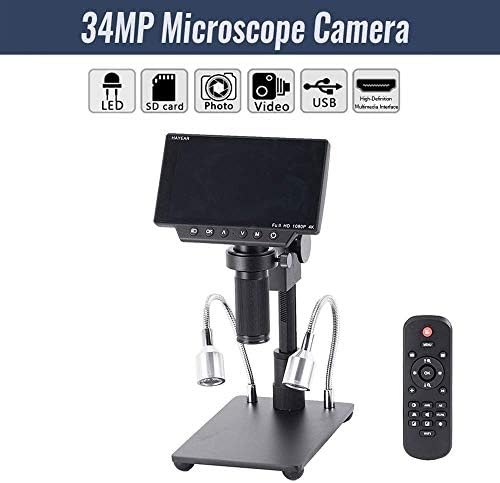 KEKEYANG Eszközök HY-1080 34MP 4K Forrasztás Mikroszkóp Kamera, Ipari Karbantartás Digitális 5 Hüvelykes