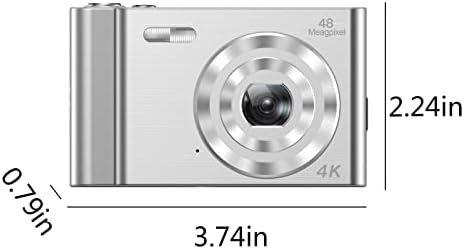 A 4K Digitális Fényképezőgép HD Tanuló Egyetemi Haza 16x Zoom Utazási Videokamera Elektronikus Anti-Shake