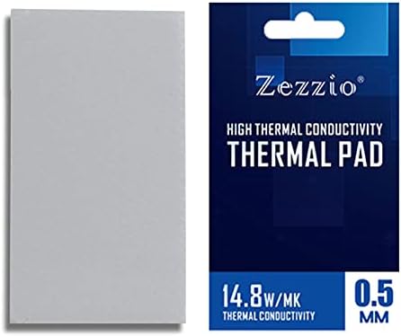 Zezzio Új 14.8 W/mK Szilikon Thermal Pad Hűtőborda GPU CPU, RAM, SSD LED Cooler IC Chipset Hűtő